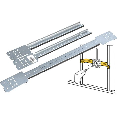 adjustable electrical box bracket|adjustable electrical box mounting bracket.